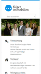 Mobile Screenshot of folger-immobilien.de